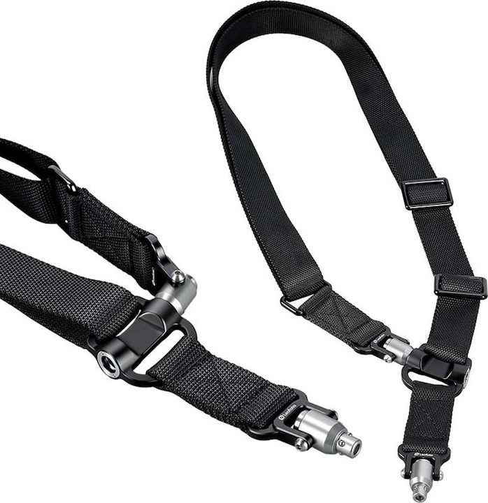 Actual product image Leofoto Camera strap SP-01 with QD connection