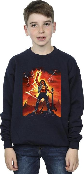 Produktbild Netflix Stranger Things Hell Guitar Sweatshirt Jungen (128)