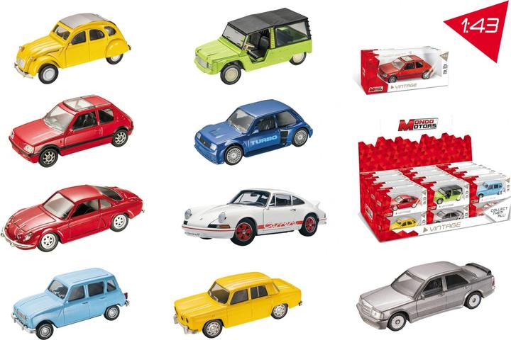 Produktbild Mondo Vintage Display ass