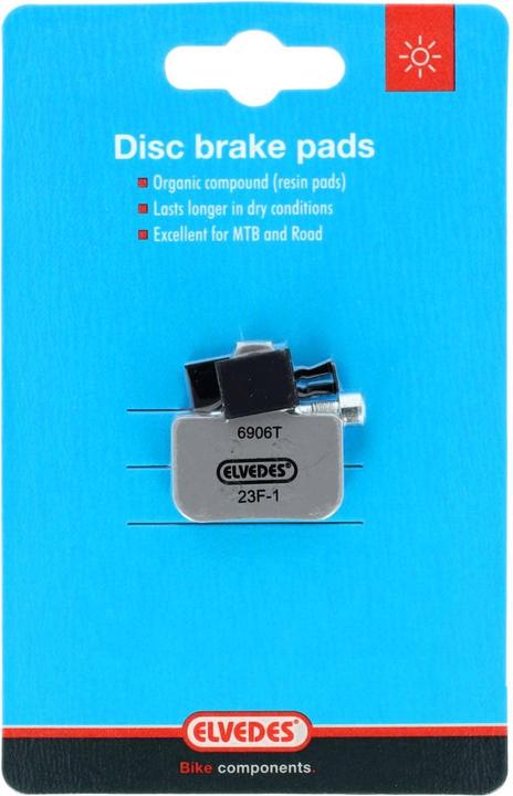 Actual product image Elvedes Disc-Pad super soft (Avid, Organic (Resin))