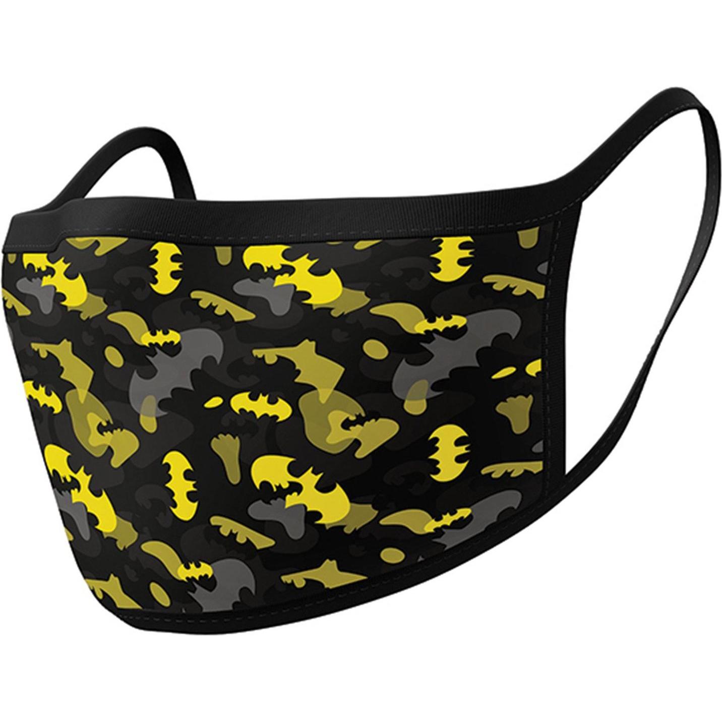 Pyramid DC COMICS - Batman Camo Yellow - Set de 2 masques visage
