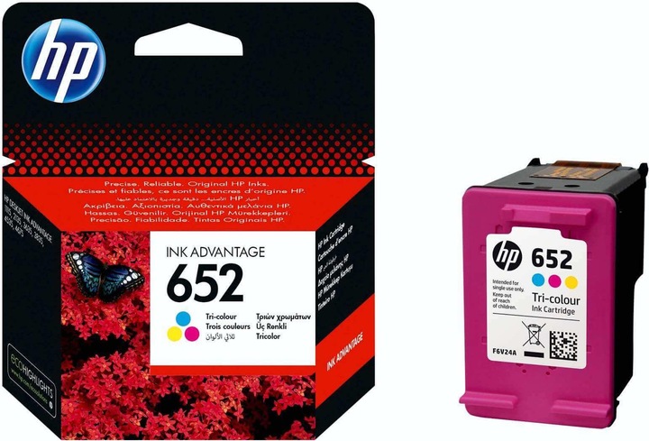 Produktbild HP 652 (BK, C, Y)