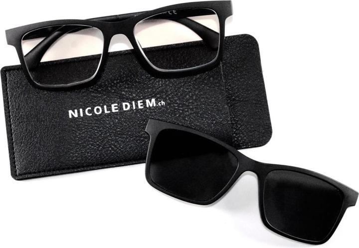 Produktbild Nicole Diem Lesebrille Forte Clip BB black (+2)