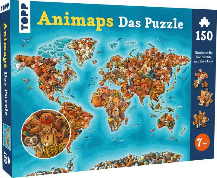 Produktbild Animaps: Das Puzzle – 150 Teile (150 Teile)