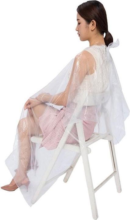 Produktbild Hermex Friseurumhänge Friseur Einweg Umhänge Coiffeur 100 Stück