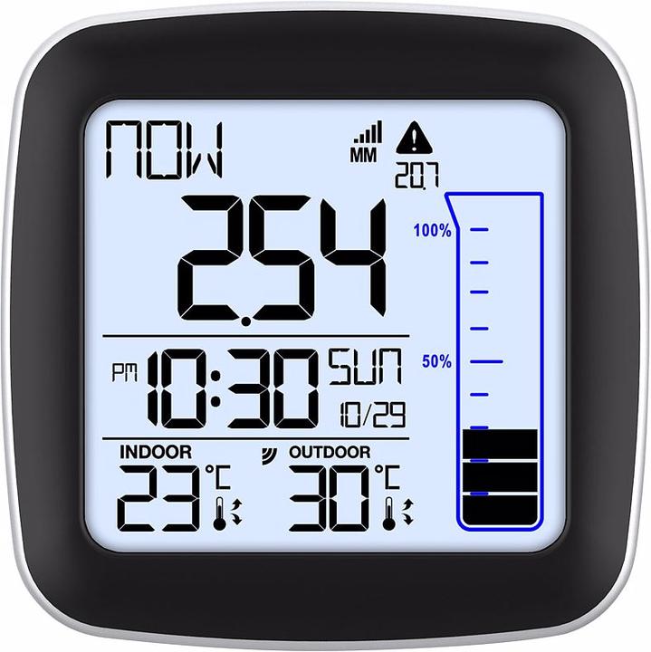 Actual product image Infactory Digital wireless weather station with outdoor sensor and rain gauge