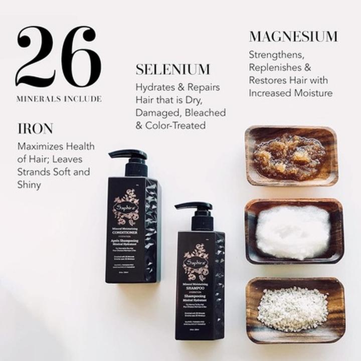 Image du produit Saphira Après-shampooing hydratant à la kératine (1000 ml)