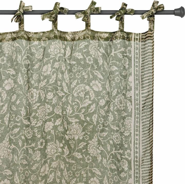 Actual product image Loberon Gardine Ovixal grün (H/W 250/135 cm)