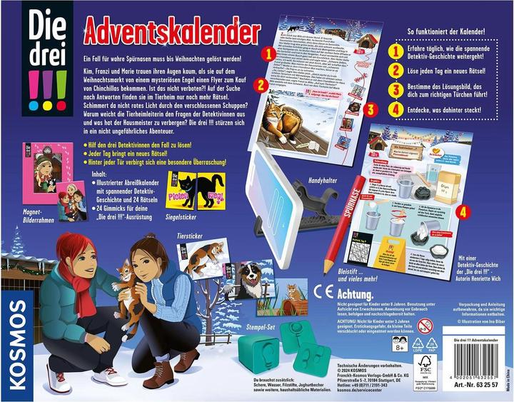 Produktbild Kosmos Die drei!!! Detektiv & Zauberkästen
