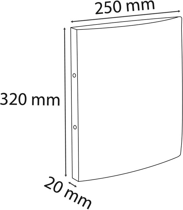 Produktbild Exacompta Ringbuch Top Color A4 2 cm, Gelb (A4, 1x)