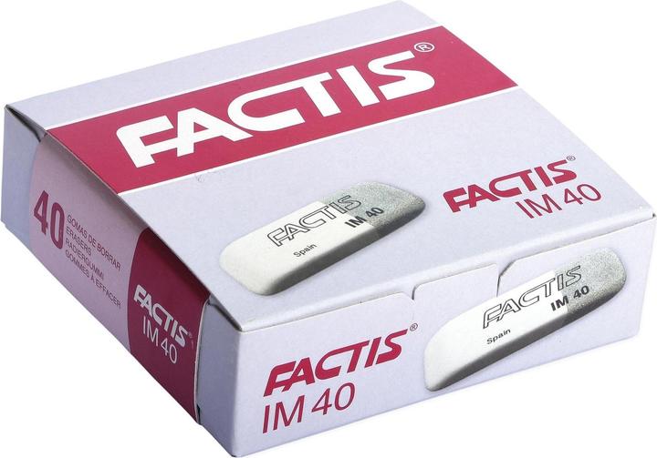 Produktbild Factis Radiergummi IM40 Grau/Weiss