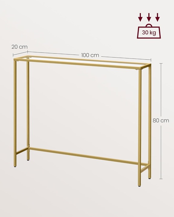 Immagine prodotto Vasagle Style (100 x 20 x 80 cm)
