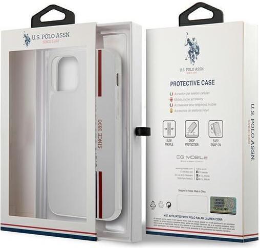 Actual product image U.S. Polo US Polo USHCP12MPCUSSWH iPhone 12/12 Pro 6.1 "balta (Apple iPhone 12, Apple iPhone 12 Pro)