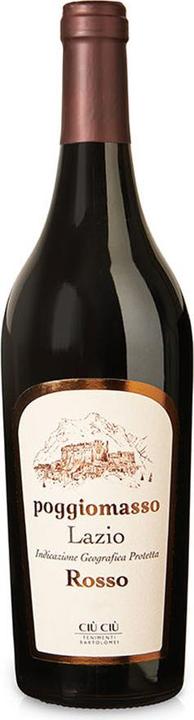Ciù Ciù Poggiomasso Rosso Lazio IGP (1 x 75 cl, 2019)