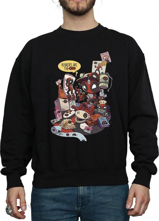 Immagine prodotto Deadpool Merchandise Royalties Felpa Uomo (S)