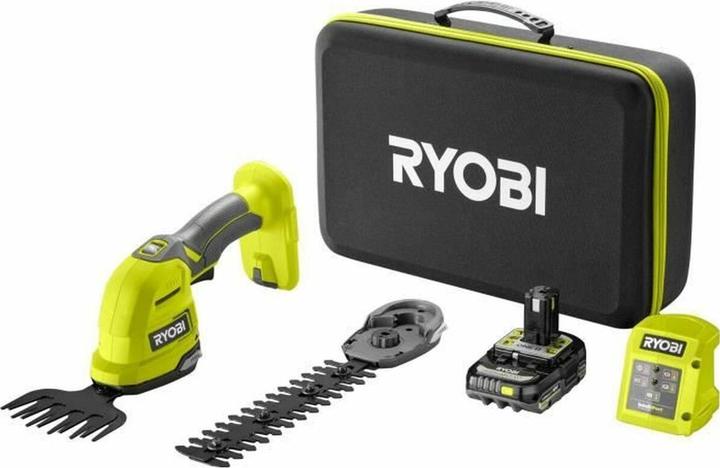 Ryobi Akku-Gras-/Strauchschere RY18GSA-120T Set, Betriebsart
