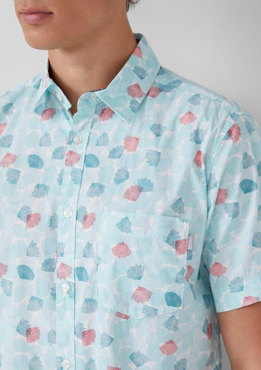 Immagine prodotto s.Oliver Hemd Slim: Kurzarmhemd mit Kentkragen (S)