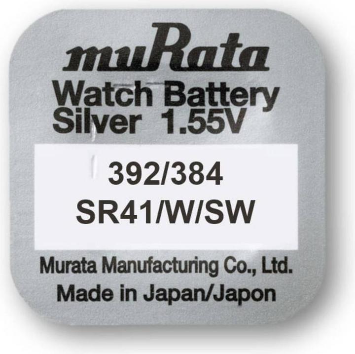 Produktbild Murata Knopfzellen 384 (10 Stk., 45 mAh)