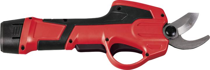 Produktbild Tedura Akku-Gartenschere rot/schwarz