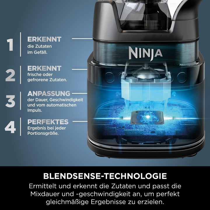 Actual product image Ninja Foodi stand mixer TB301EU (EU plug, 1200 W)