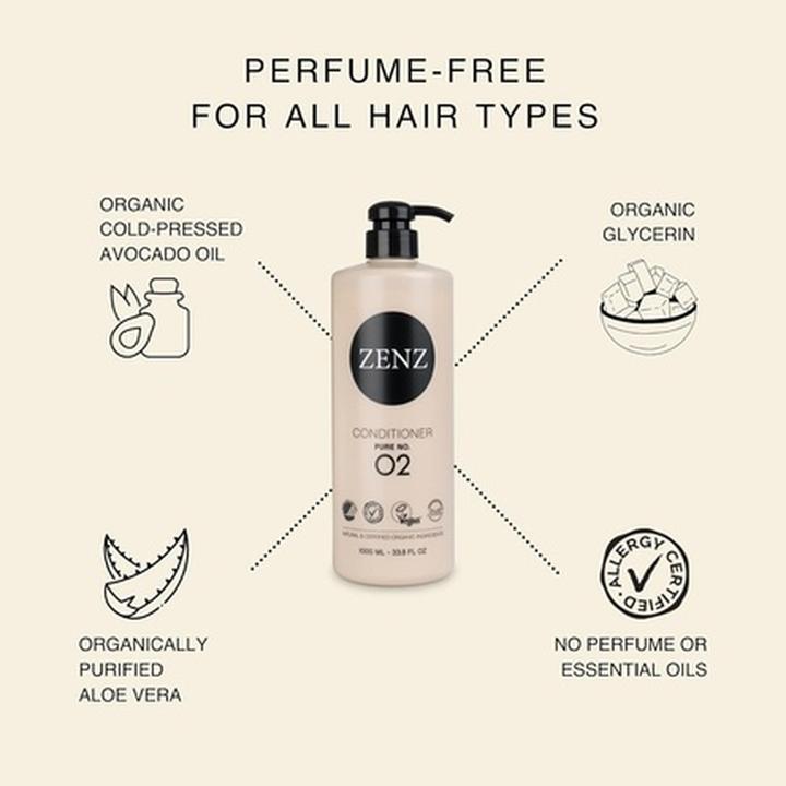Actual product image Zenz Organic Pure No. 2 Conditioner - 1000 ml (1000 ml)
