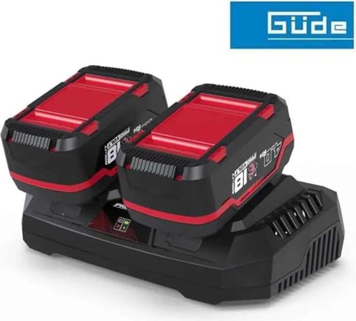 Actual product image Güde - Charger & battery pack starter kit LGAP 2-18-3040 (18 V)