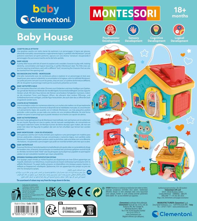 Image du produit Clementoni Montesorri Baby - Maison d'activités