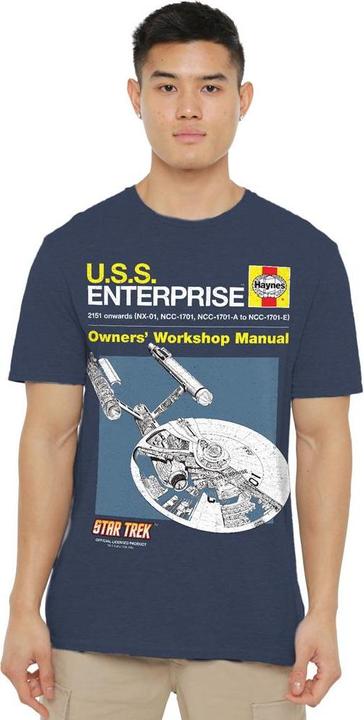 Actual product image Unisex Adult Enterprise Manual T-Shirt (XXL)