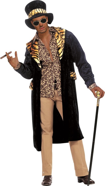 Actual product image Widmann Big Daddy Pimp costume for men (L)