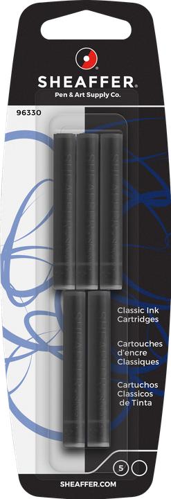Immagine prodotto Sheaffer Cartuccia d'inchiostro nera (Nero, 5 pz.)