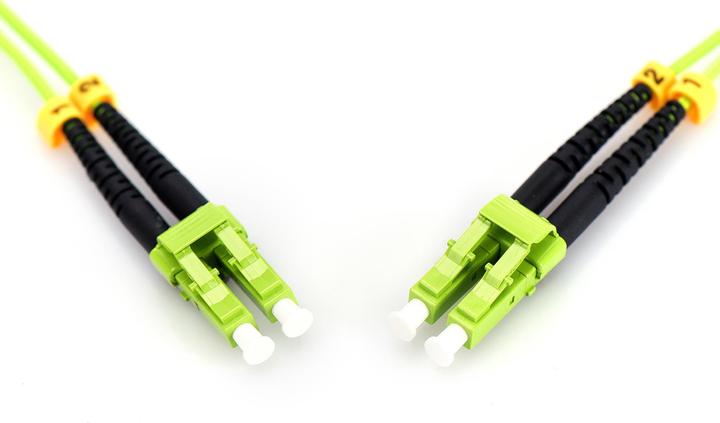 Image du produit Digitus Câble de brassage multimode à fibre optique, LC / LC (10 m)