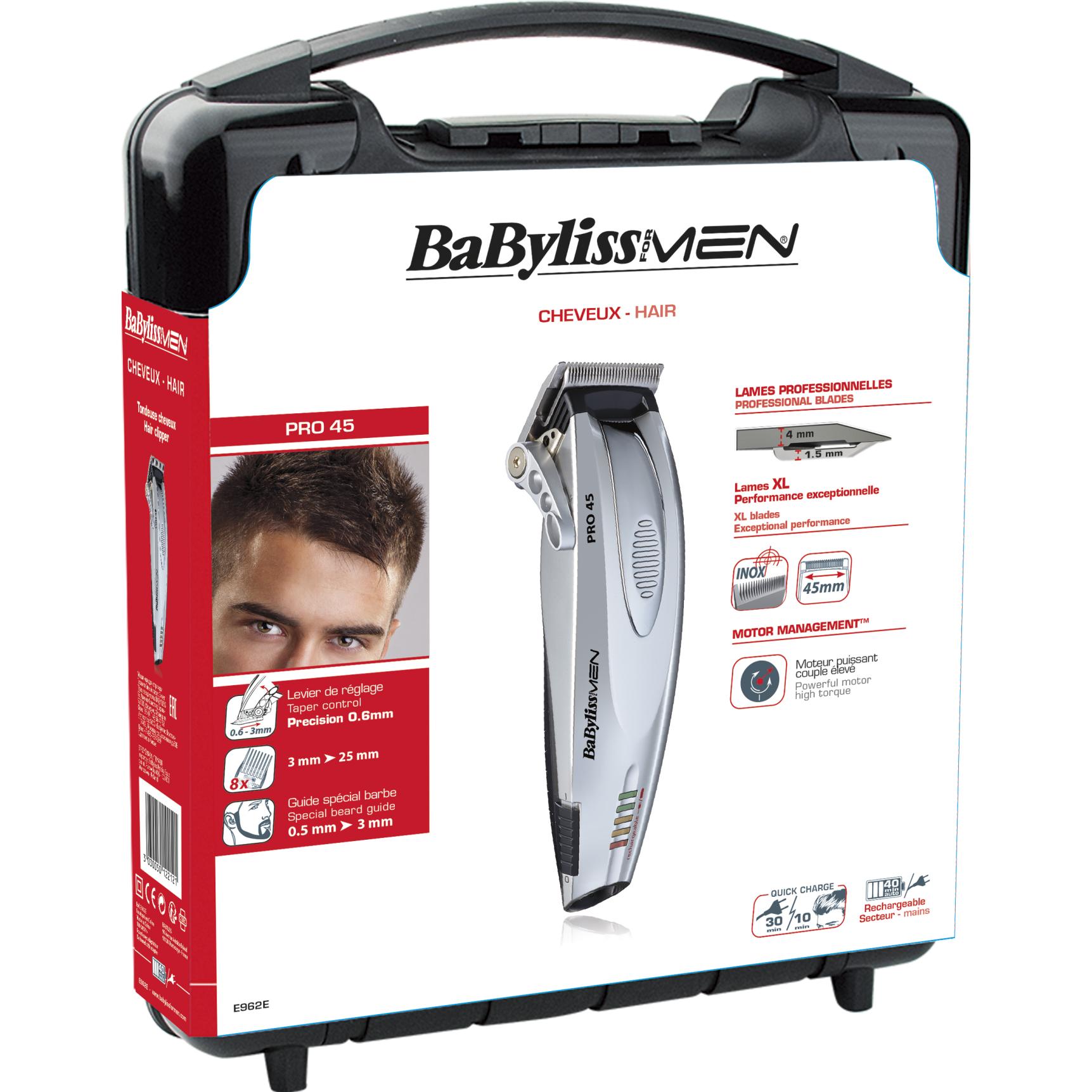Tondeuse Babyliss Men Babyliss E956e Pro 45 Beard Trimmer Babyliss