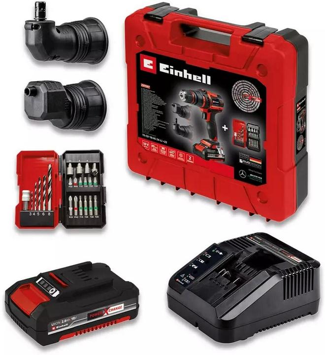 Actual product image Einhell TE-CD 18/45 3X-Li +22 (Drill driver)