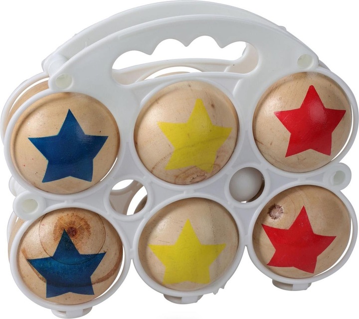 Immagine prodotto Champ Set da bocce in legno (8 x, 75 mm)