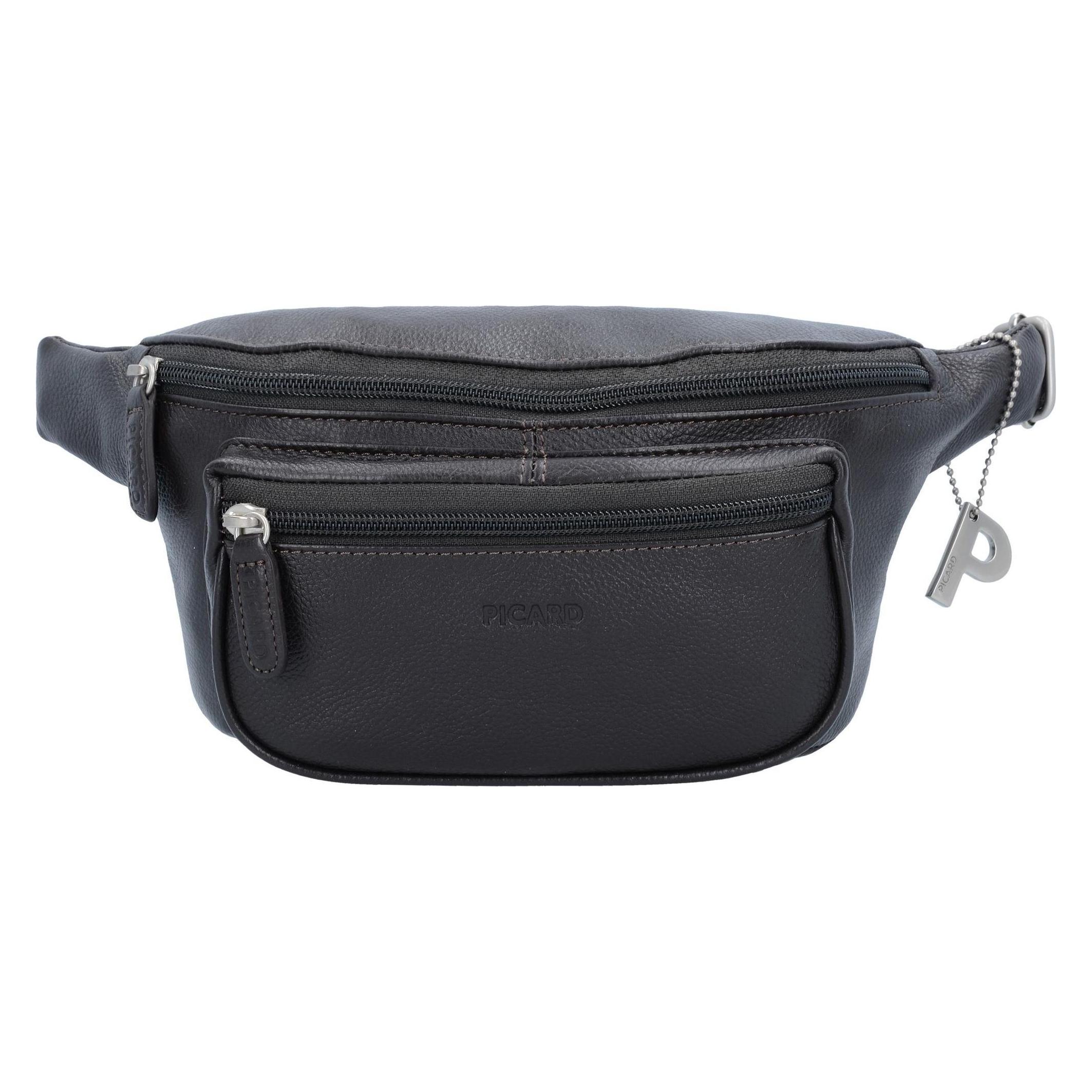 Picard, Unisex, Bauchtasche, Luis Gürteltasche Leder 20 Cm, Braun