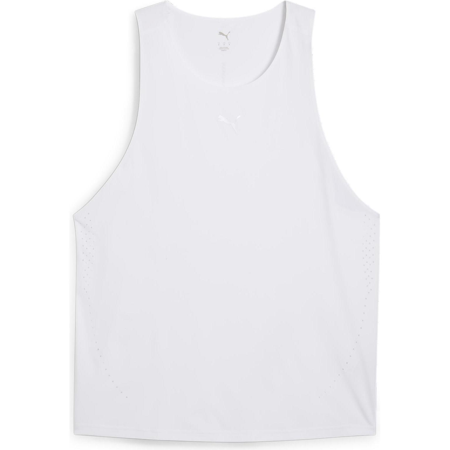 Thumbnail - Puma, Herren, Sportshirt, M Run Cloudspun Tank (L), Weiss, L