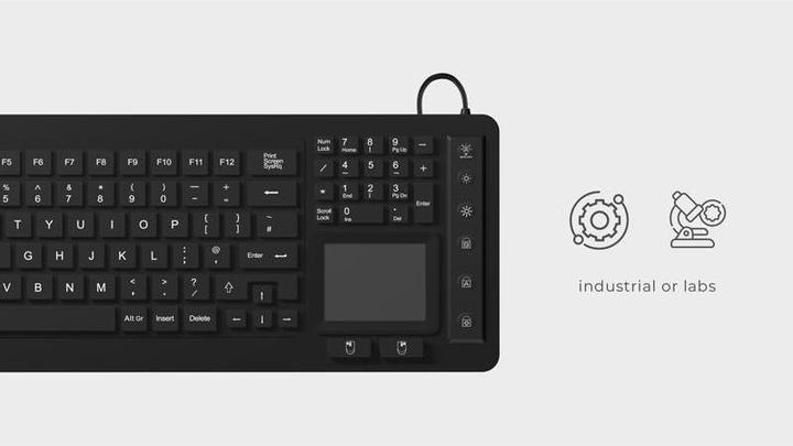 Actual product image KeySonic KSK-6231INEL (DE, Cable)