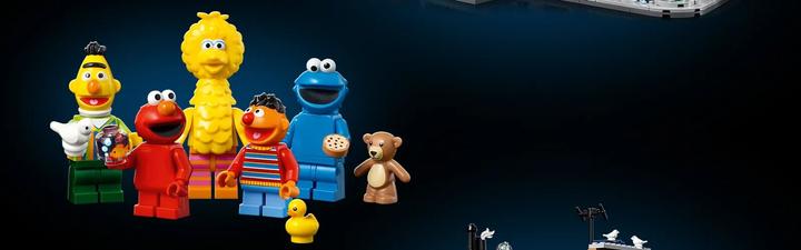 Produktbild LEGO 123 Sesame Street (21324, LEGO Ideas, LEGO Seltene Sets)