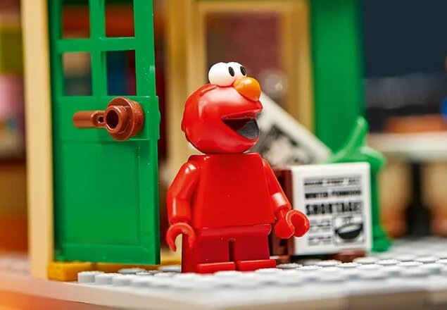 Actual product image LEGO 123 Sesame Street (21324, LEGO Ideas, LEGO Rare Sets)