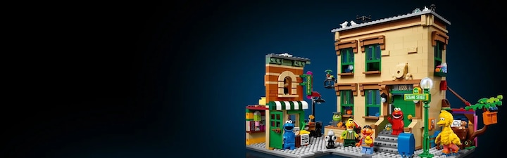 Produktbild LEGO 123 Sesame Street (21324, LEGO Ideas, LEGO Seltene Sets)
