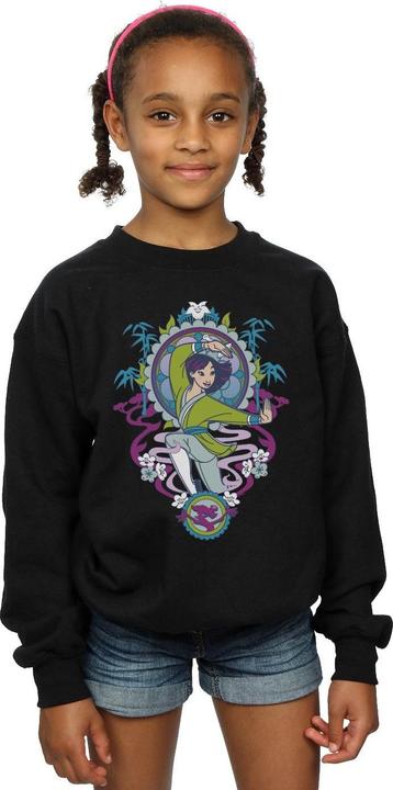 Produktbild Disney Mulan Ornamental Sweatshirt Mädchen (128)