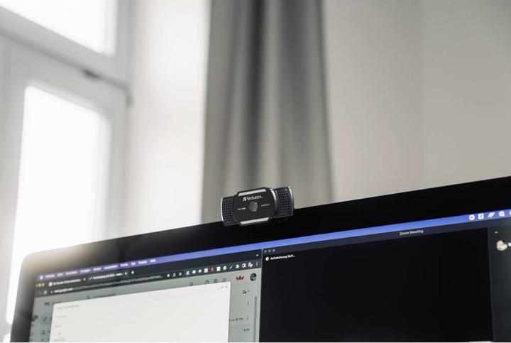 Actual product image Verbatim Webcam with Microphone AWC-01 1080p Autofocus (3.60 Mpx)