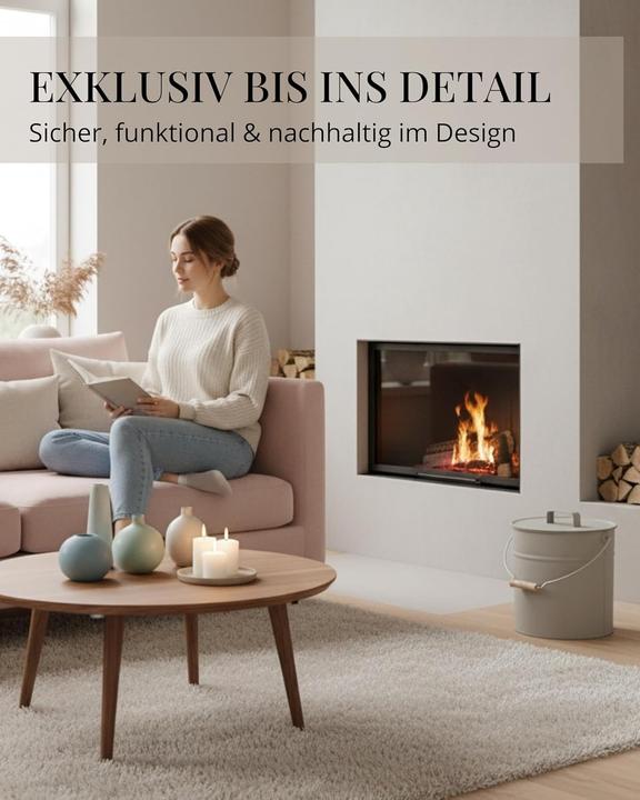 Image du produit Livlig Ascheeimer mit Deckel