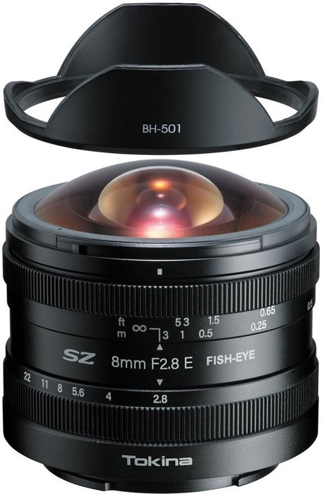 Actual product image Tokina SZ 8mm F2.8 MF Sony E-Mount (Sony E, APS-C / DX)