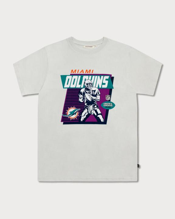 Lobster & Lemonade Miami Dolphins QB 94 Campus T-Shirt gray XL (XL)