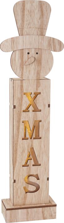 Image du produit VBS Figurine sur pied "Bonhomme de neige", éclairage inclus