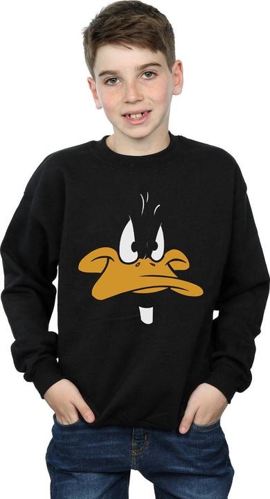 Immagine prodotto Looney Tunes Daffy Duck Big Face Felpa Ragazzi (140, 146)