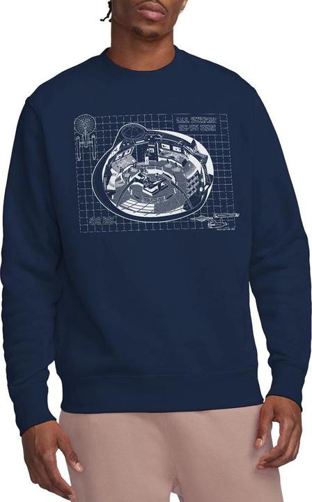 Actual product image Unisex Adult Bridge Print Sweatshirt (XL)