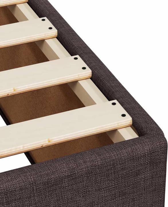 Produktbild VidaXL Bo x springbett mit Matratze 200 x 200 cm Stoff (200 x 200 cm)