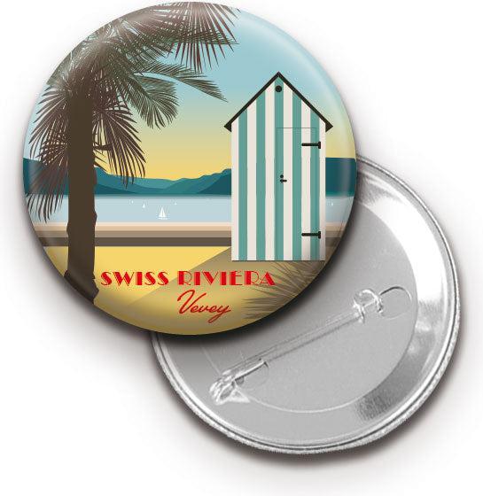 Immagine prodotto S.wert Design Button Swiss Riviera Vevey